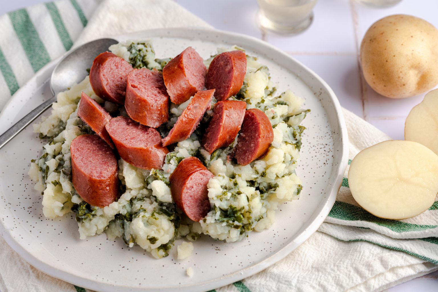 Dutch Mashed Potatoes with Kale Potato Glory