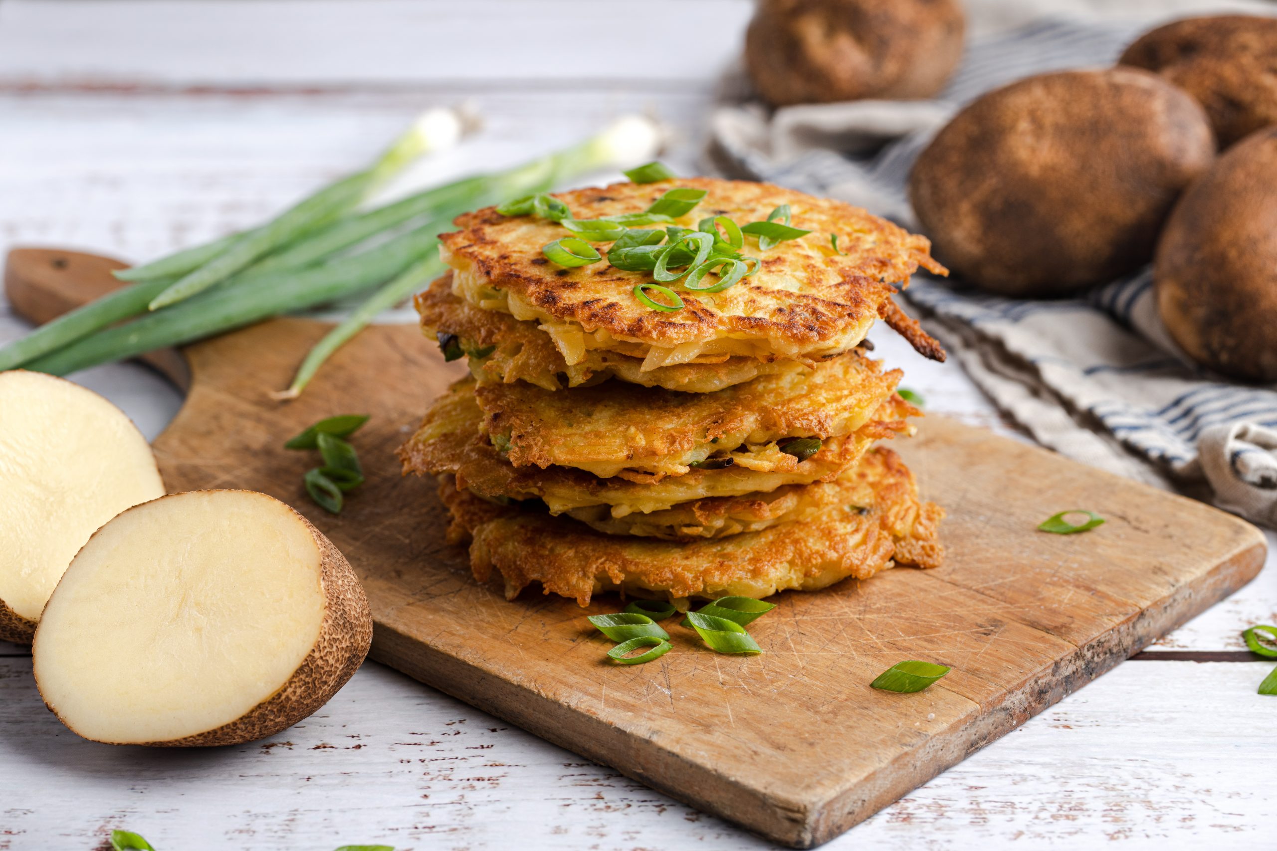 Crispy Israeli Potato Latkes Potato Glory